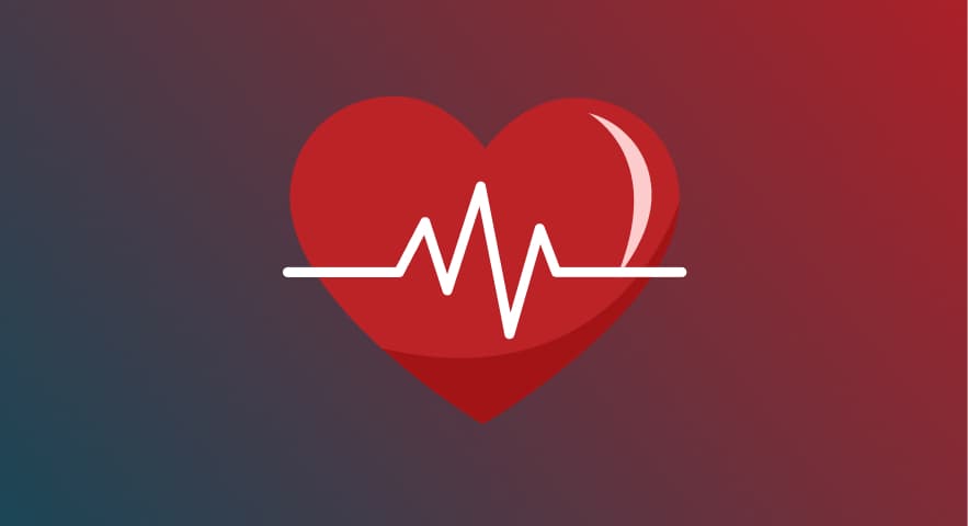 Heart graphic icon