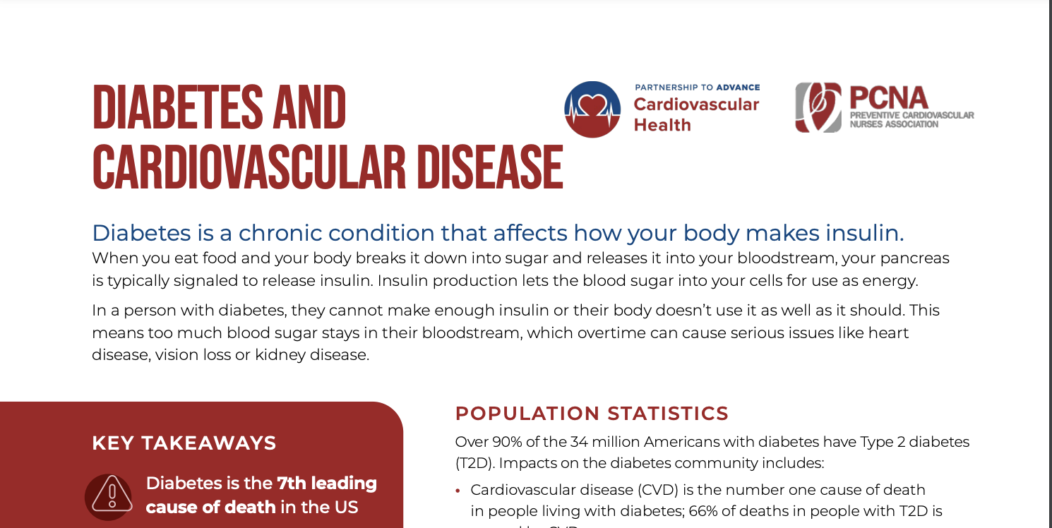 Diabetes and Cardiovascular Disease